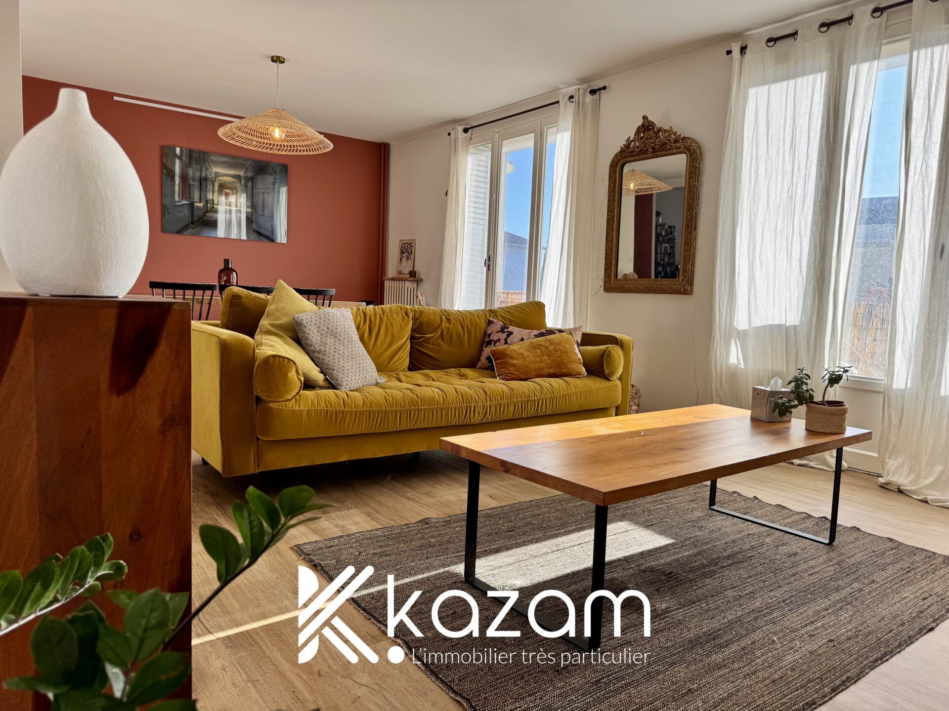 Appartement Lumineux avec balcon et stationnement